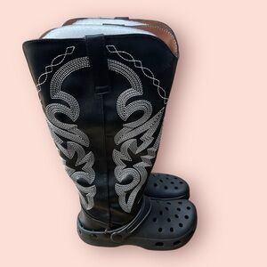 Haria western inspired garden sandal boots size 6 NWO/box